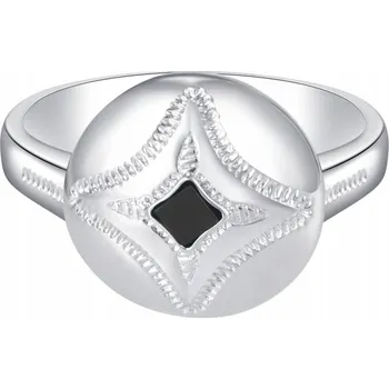 Prsten STŘÍBRNÝ PÁNSKÝ PRSTEN POVRCHOVĚ UPRAVENÝ RHODIEM STŘÍBRO O RYZOSTI 925