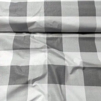 Látka bavlna 125 g/m2 šíře 160 cm šedá