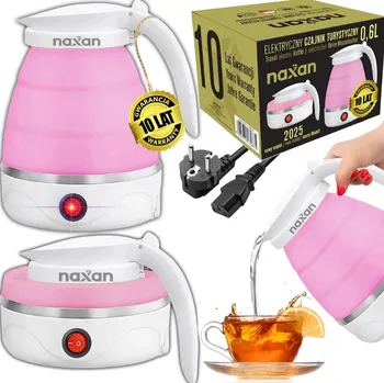 Rychlovarná konvice Cestovní Skládací Rychlovarná Konvice 0,6L 600W Naxan