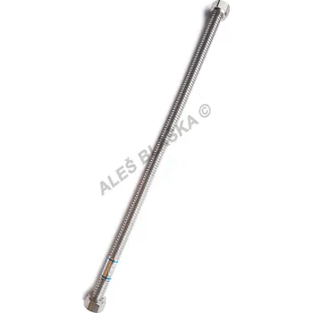 flexi hadice Nerezová připojovací vlnovcová flexi hadička 3/8"Mx1/2"M propojovací hadice na vodu - vlnovec - 50cm 305