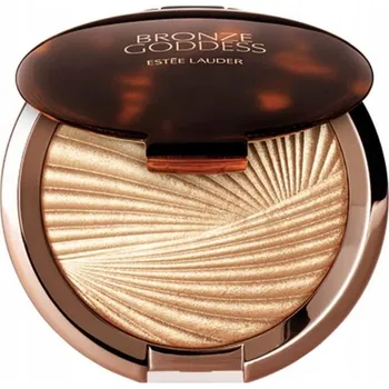 Rozjasňovač Jednotlivý lisovaný rozjasňovač Estée Lauder Bronze Goddess, zlatý odstín Heat Wave, 9 g