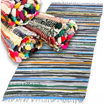 Koberec BAVLNĚNÝ KOBEREC TKANÝ BĚHOUN TŘÁSNĚ 40x60