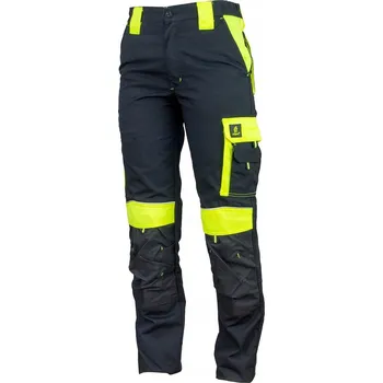 montérky PRACOVNÍ KALHOTY do pasu OCHRANNÉ velikost 44