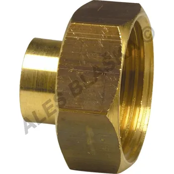 Instalatérský materiál CU 4270 G Bronzový pájecí přechodový nátrubek A xIG (pro k pájení, letovací - měď) - 12x1/2" CU.4270G