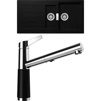 Kuchyňský dřez Set Schock S3-5 (dřez Signus D-150 Puro + baterie SC-510.120 Puro)