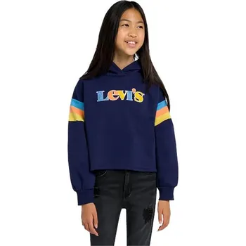 Dívčí mikina Levi's Kids Dunkelblau 6283305 152