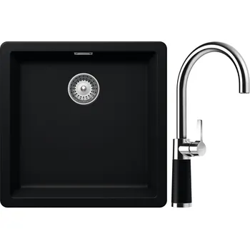 Kuchyňský dřez Set Schock S11-6 (dřez Greenwich N-100 Puro + baterie SC-520 Puro)