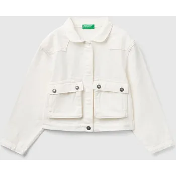 Dívčí bunda Benetton Creme 2151900 140