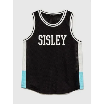 Chlapecké tričko Tričko Sisley Schwarz 5236395 160