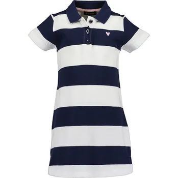 Dívčí šaty Blue Seven Dunkelblau/ Weiß 2011898 92