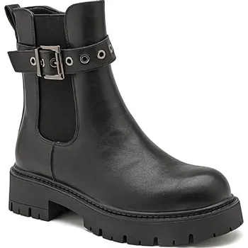 Dámské kozačky Boty Sixth Sens Schwarz 9230647 37