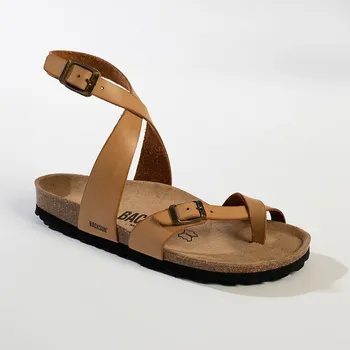 Dámské sandále BACKSUN Hellbraun 2588336 36