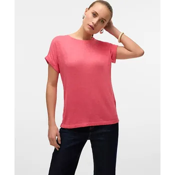 Dámská móda Tričko Vero Moda Fuchsia 3603896 XS