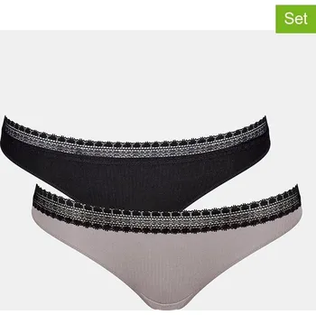 Kalhotky Kalhotky Sloggi Grau/ Schwarz 4312492 XL