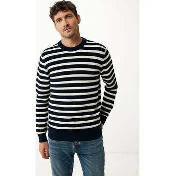 Pánský svetr Svetr Mexx Schwarz/ Creme 7639459 XXL