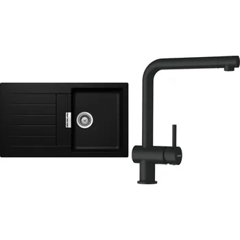 Granitový dřez Set Schock S1-1 (dřez Signus D-100 Magma + baterie Epos Magma)