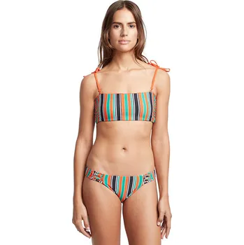 Dámské plavky Plavky Billabong Türkis/ Orange/ Schwarz 841650 L