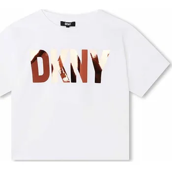 Dětská móda Tričko DKNY Weiß 7767326 140