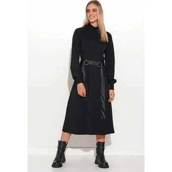 Dámské šaty Šaty Makadamia Schwarz 4879601 36/38