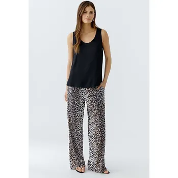 Dámské tričko Oui Schwarz 5354774 36