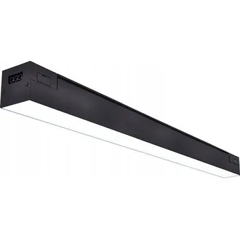 Stropní přisazené svítidlo Solight 50 W 120 cm černé