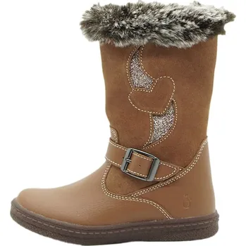 Dívčí kozačky lamino Hellbraun 922776 28