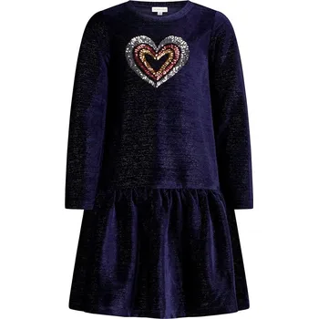 Dívčí šaty Topo Dunkelblau 921502 92