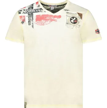 Pánské tričko Tričko Geographical Norway Gelb 318528 S