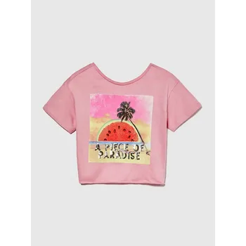 Dívčí tričko Tričko Sisley Rosa 436257 150