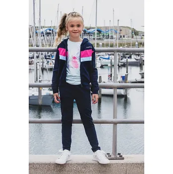 Dívčí mikina Tygo & Vito Dunkelblau/ Pink 5422529 146