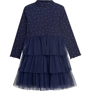 Dívčí šaty Danamade Dunkelblau 6082892 146