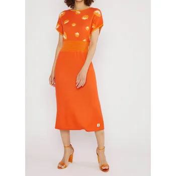 Dámské šaty Šaty Blutsgeschwister Orange 1354687 XL
