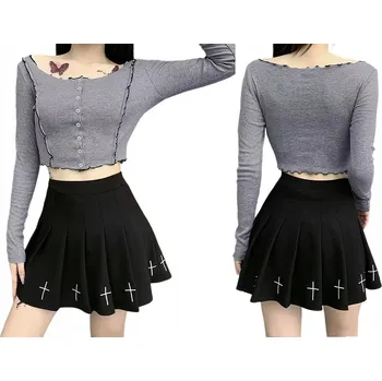 Dámská sukně Sukně plisovaná mini velikost XXL