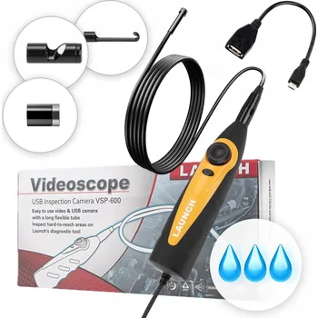 INSPEKČNÍ KAMERA ENDOSKOP ANDROID LED USB-C IP67