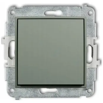 vypínač Schodišťový vypínač bez piktogramu Karlik MINI - šalvějový