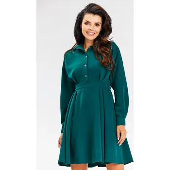 Dámské šaty Šaty Awama Petrol 8400236 S