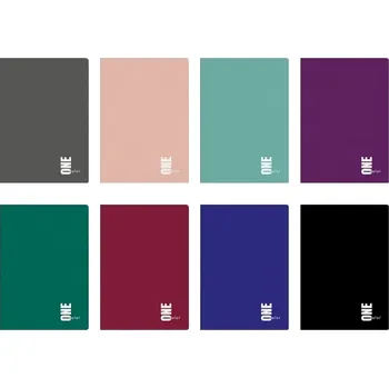 Sešit Sešit A5 s linkami InterDruk UV One Color, 32 listů