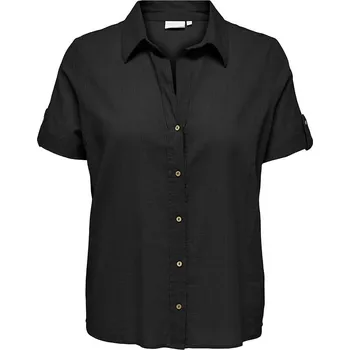 Dámská košile Košile ONLY Carmakoma Schwarz 6257499 44