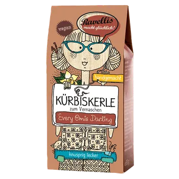 Sušené ovoce Ravellis Dýňová semínka vanilka a skořice 80 g bio BIO VEGAN Množství: 1 ks