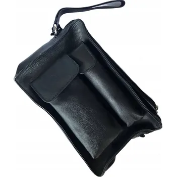 Kabelka Paolo Peruzzi pánská taštička do ruky T-26-BL černá