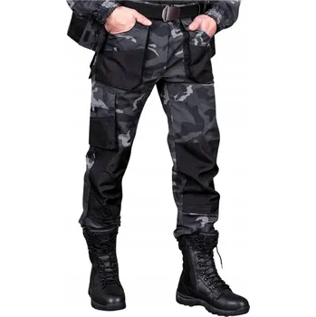 Pracovní obuv Dlouhé pracovní kalhoty Specto Military Combat Kalhoty MASKÁČOVÝ Tactical vel. 52