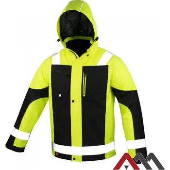 pracovní bunda ART.MAS Zateplená výstražná zimní pracovní bunda Eclipse, velikost 4XL