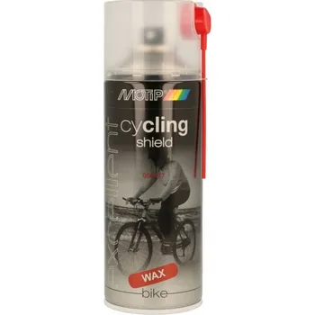 Barva ve spreji MOTIP CYCLING SHIELD SPRAY VOSK NA KOLO - 400ml