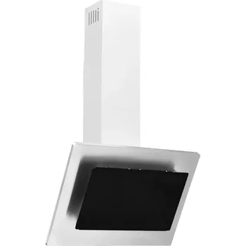 Digestoř Kuchyňská digestoř, 60 cm, nerezová ocel, tvrzené sklo, stříbrná