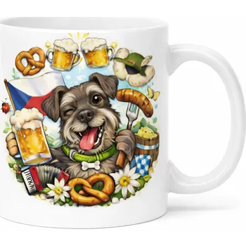 Hrnek s potiskem 330 ml český teriér CZ
