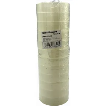 Lepicí páska Balicí páska Penword průhledná šířka 12 mm délka 20 m 1 ks