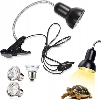 Osvětlení do terária VÝHŘEVNÁ LAMPA PRO ŽELVY 25W ŽÁROVKA DO AKVÁRIA