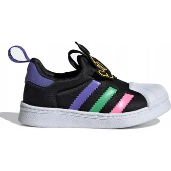 Chlapecké tenisky Dětské nazouvací boty adidas Superstar 360 Disney Mickey, lehké, velikost 21