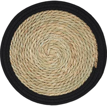 prostírání Prostírání na stůl Boho Natural 40 cm černé AMBITION