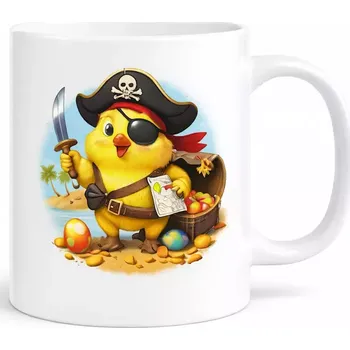 Hrnek s potiskem 330 ml pirát CZ